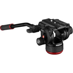 MVK504XTWINMC Manfrotto Testa Fluida 504X e Trep. 2 tubi in FC e stab. centrale