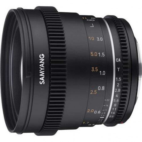 SY5V2C Samyang obiettivo 50mm T 1.5 MK II Canon EF