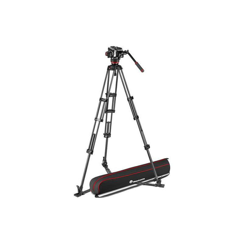 MVK504XTWINGC Manfrotto Testa Video Fluida 504X e Trep. 2Tubi in FC con SC