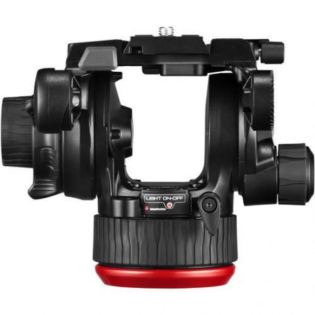 MVK504XCTALL Manfrotto Testa Fluida 504X e Treppiede Tubo Sing. Carbonio 536