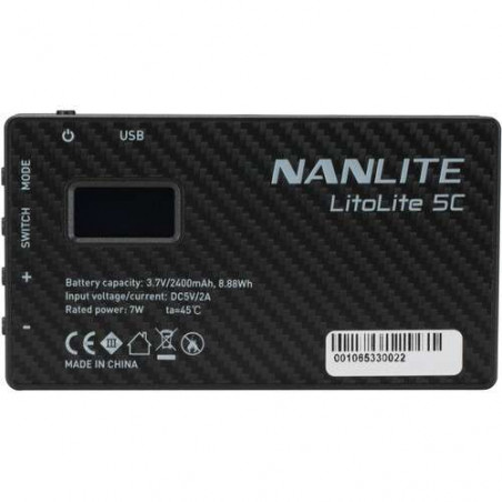 NL-LL5C Nanlite Luce Led LitoLite 5C (con batteria)