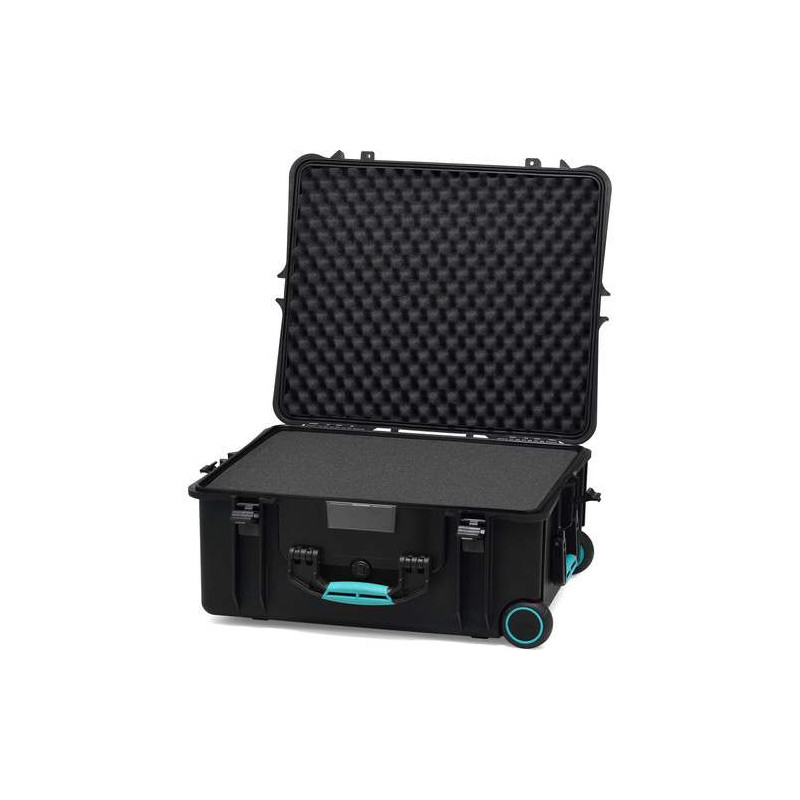 HPRC 2700WCUBBLB Hard Case with Foam (Black with Blue Handle)