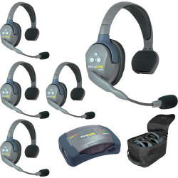 EARTEC Single-Ear Ultralite Headset per Intercom- Kit 5 unità- noleggio