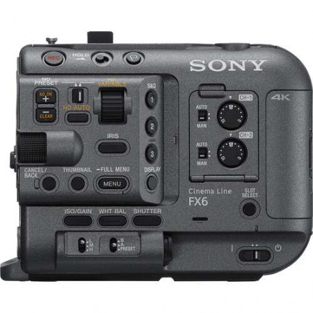 ILME-FX6 Sony Alpha Full-frame 4K Cinema Line Camera 10,2MP - E-Mount