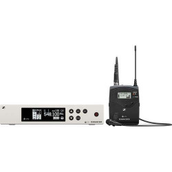 KIT SENNHEISER TX SK100 G4+Lavallier ME2 RX a Rack 100 EM G4