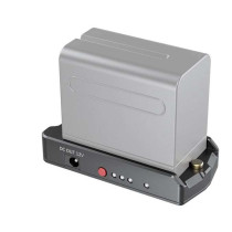 EB2698 SmallRig Piastra per batteria NP-F con cavi D.C. per BMPCC 4 / 6K