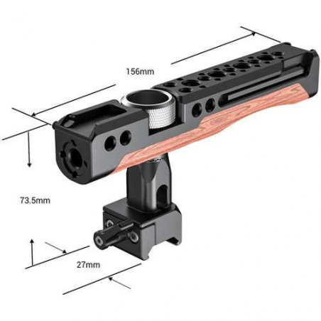 HTN2362 SmallRig Rotating NATO Clamp Handle