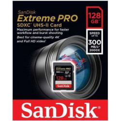 SANDISK EXTREME PRO 128GB HC 260/300 MB/s- 3100860
