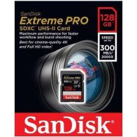 SANDISK EXTREME PRO 128GB  HC 260/300 MB/s- 3100860