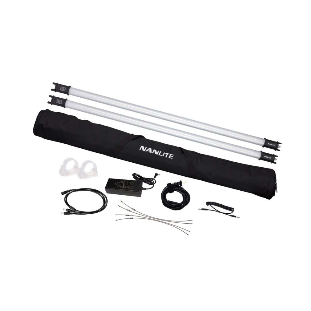 NL-PT30C-K2 Nanlite Kit di 2 Luci Pavotube 30C