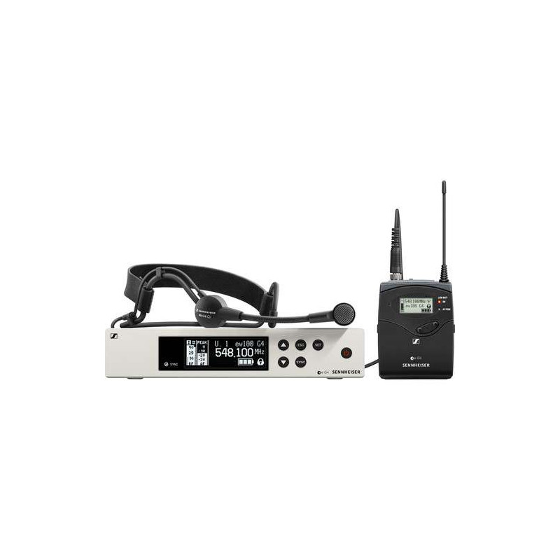 KIT SENNHEISER TX SK100 G4+Lavalier ME3RX a Rack 100 EM G4