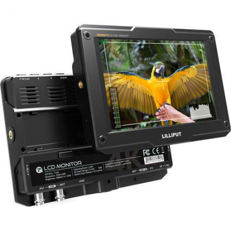 H7S Lilliput monitor 7" 4K Ultra-Bright IN/OUT SDI e HDMI