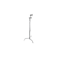 CT-40MK KUPO MASTER 40"C-stand con piede da ponte e fustone con grip head