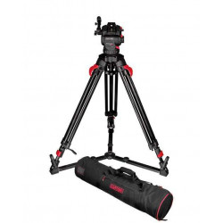 Focus 10 KF10-RLG Cartoni Sistema 2-St-Alu Red Lock