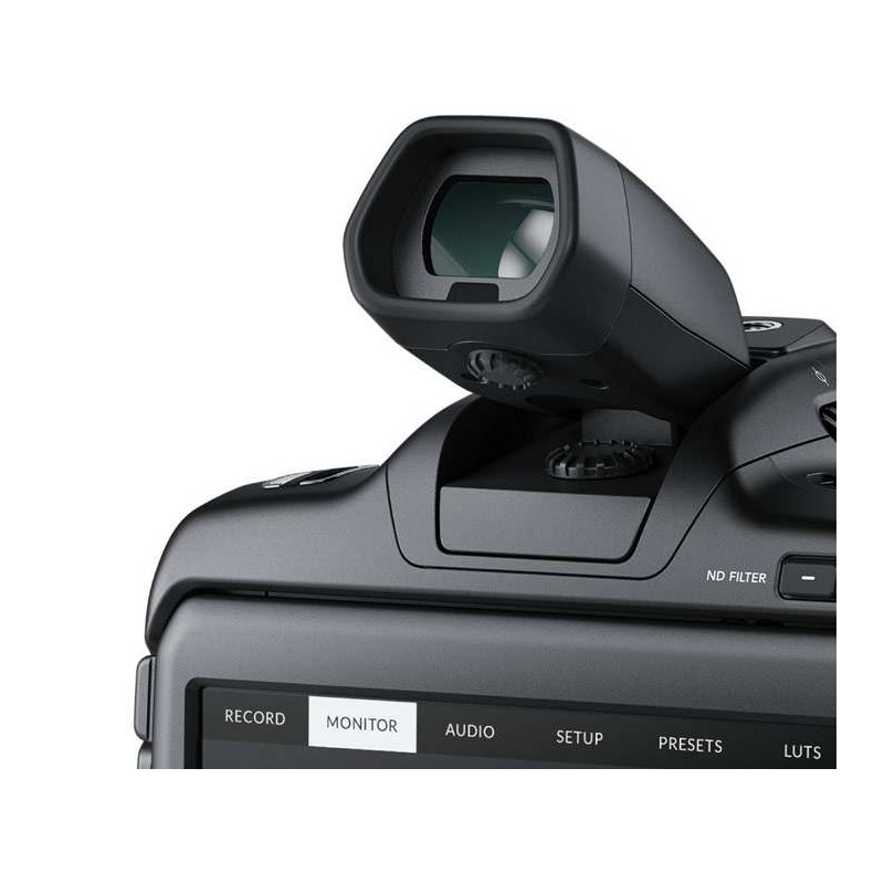 Viewfinder opzionale per Blackmagic Pocket 6K PRO, mirino elettronico,  Manco video professionale