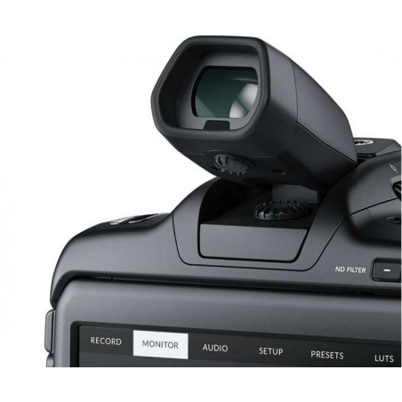 Pocket Cinema Camera Pro EVF Blackmagic per 6K Pro