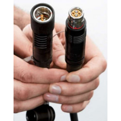 CAVO FIBRA OTTICA IBRIDO HDTV SMPTE 311M, 50m, CON RULLO AVVOLGICAVO