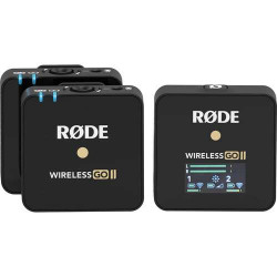 Wireless GO II Rode Dual Channel Microphone System