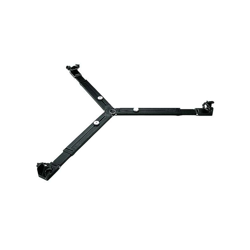 165 Base a stella Manfrotto nera per treppiedi con puntale singolo