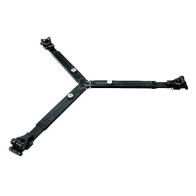 165MV Base a stella Manfrotto nera per treppiedi con doppio puntale