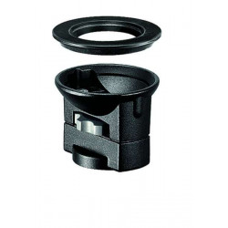 325N Adattatore Manfrotto per treppiedi da base piatta a culla 100/75mm