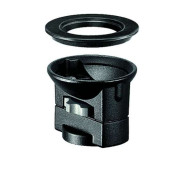 325N Adattatore Manfrotto per treppiedi da base piatta a culla 100/75mm