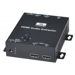 Audio Extractor 4K60Hz HDMI with Up/down Scaler + Killer