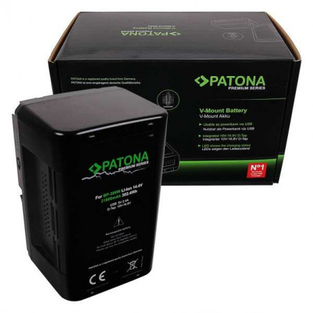 1330 PATONA Batteria V-Lock 302Wh