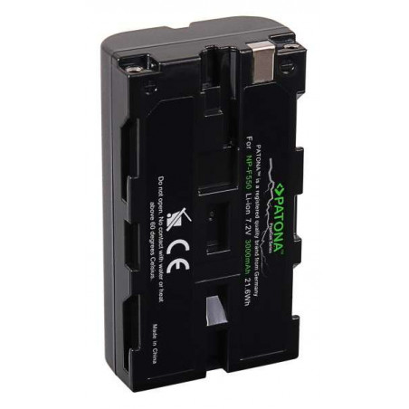 1324 PATONA Batteria tipo Sony NP-F550 3A 7,2V 21,6W