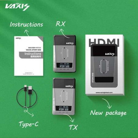 ATOM 500 HDMI Vaxis  Kit di trasmissione video HD HDMI wireless