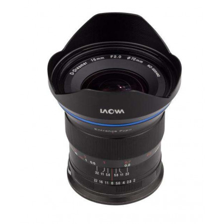 LWA15ZF2EOSR Laowa Venus Optics obiettivo 15mm f/2 Zero Distortion per Canon EOS R