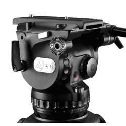 Cavalletto E-Image con testa fluida GH15 e treppiede GA752S