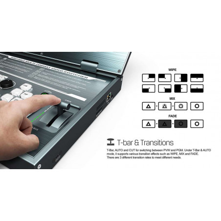 AVMATRIX Streaming Video Switcher SDI HDMI/DVI