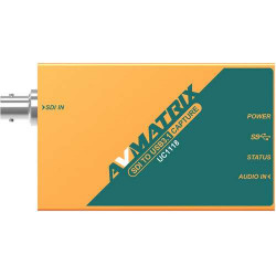 AVMATRIX Acquisizione Video da SDI a USB 3.1