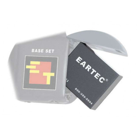 EARTEC batteria ricaricabile per cuffia slave mono padiglione per intercom
