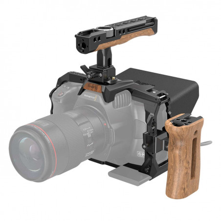 KIT 9 Pocket Cinema Camera 6K PRO Blackmagic + Cage SmallRig 3298 + Top Handle Nato