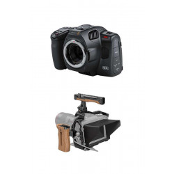 KIT 9 Pocket Cinema Camera 6K PRO Blackmagic + Cage SmallRig 3298 + Top Handle Nato
