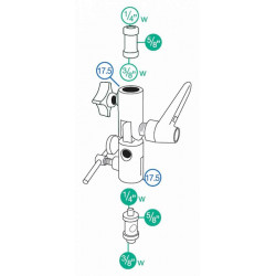 Snodo portalampade Manfrotto Lite Tite