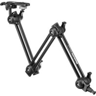 Manfrotto Doppio braccio snodato 3 sezioni con staffa