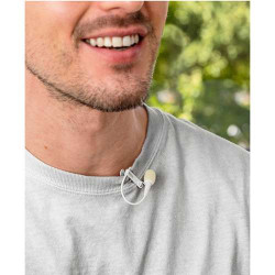 LAVALIER GO Rode microfono Bianco a clip, capsula 4.5mm, jack 3.5mm TRS