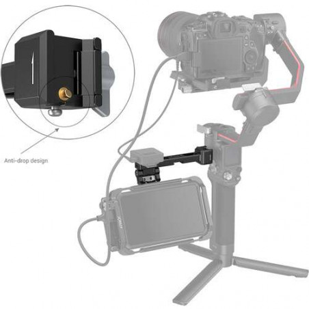 3026 Supporto per monitor SmallRig con morsetto NATO per DJI RS 2/RSC 2