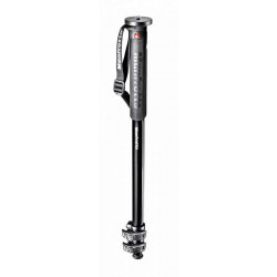 MVMXPROBASE Monopiede XPRO PRIME Manfrotto in alluminio 3 sezioni