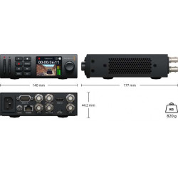 HyperDeck Studio Mini Blackmagic deck broadcast