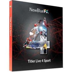 Titler Live 5 Sport NewBlueFX Software