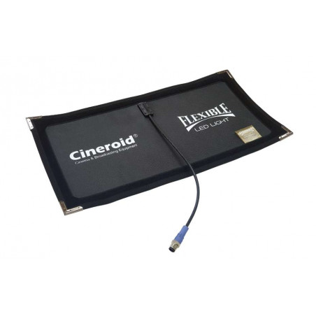 CRFL800-3V Cineroid Kit 3 pannelli LED flessibili, con attacco per batterie V-lock