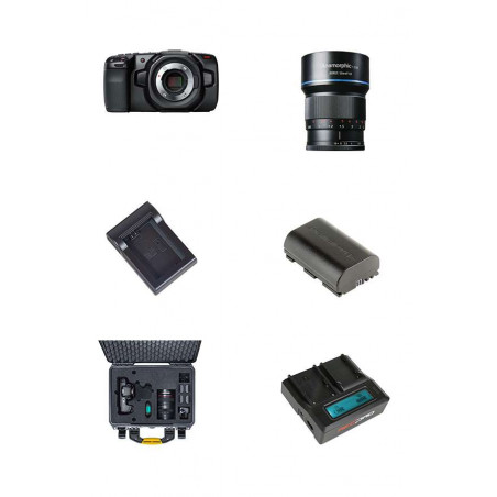 Pocket Cinema Camera 4K Blackmagic  sensore 4/3, Micro 4/3