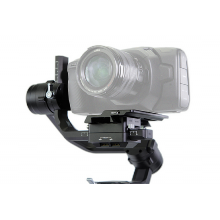 Piastra Lanparte per Blackmagic Pocket Cinema Camera 4K su Ronin-S
