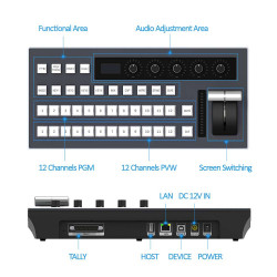 KT-KD50V Video Switcher Live Streaming