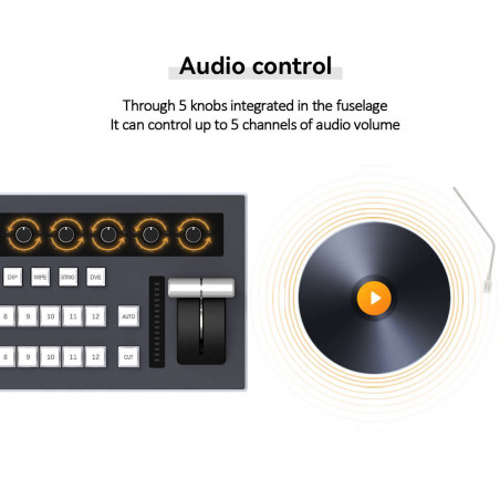 KT-KD50V Video Switcher Live Streaming