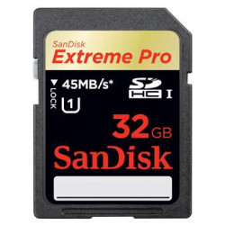 Extreme Pro 32GB HC (V30, U3, UHS I, 90MB/s scrittura, 95MB/s lettura
